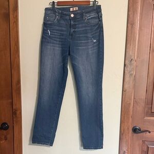 Kut from the Kloth Dark Blue Straight Leg Jeans